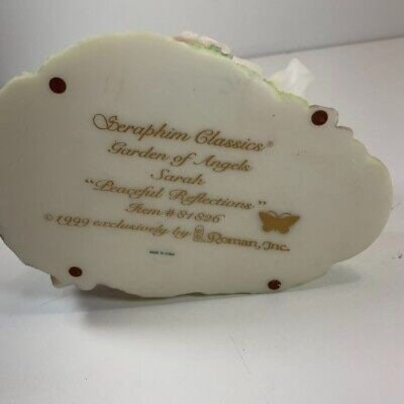 Nib Seraphim Classics Sarah Peaceful Reflection Garden of Angels Dealer Edition - Picture 3 of 10